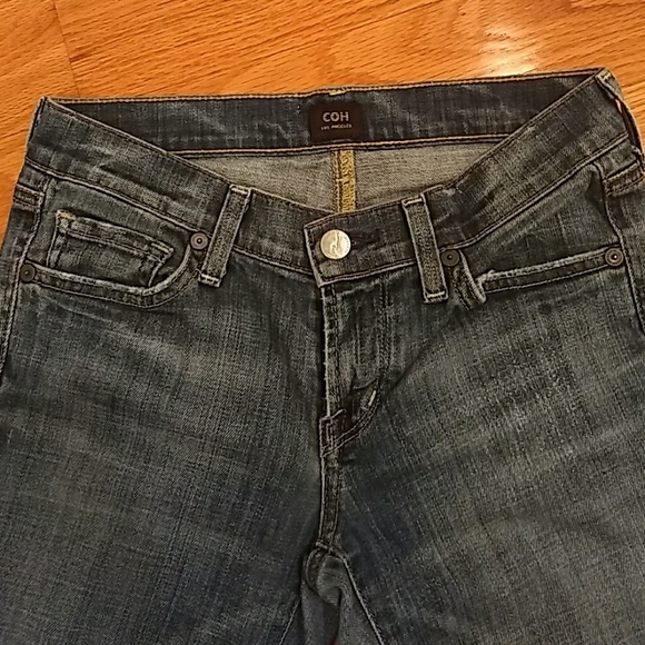 Distressed Citizens of Humanity Blue Jeans - Picture 3 of 7